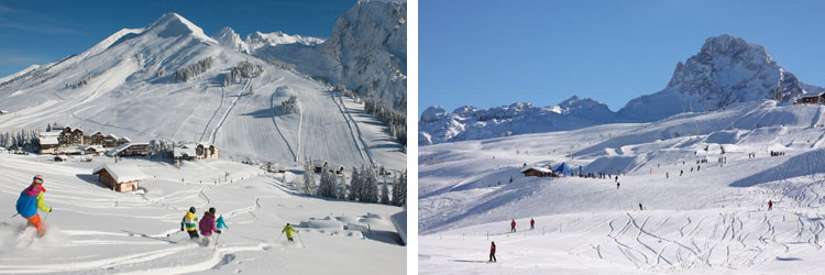 French alps ski resorts - Aravis