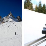 French alps ski resorts - mont blanc
